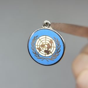 Sterling Silver world charm